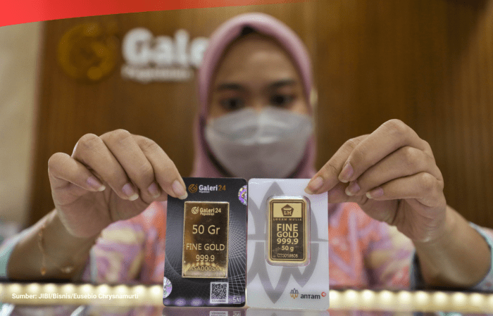 Harga Emas Terbaru Hari Ini di Pegadaian