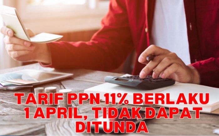 PPN 12 Persen Minta Ditunda