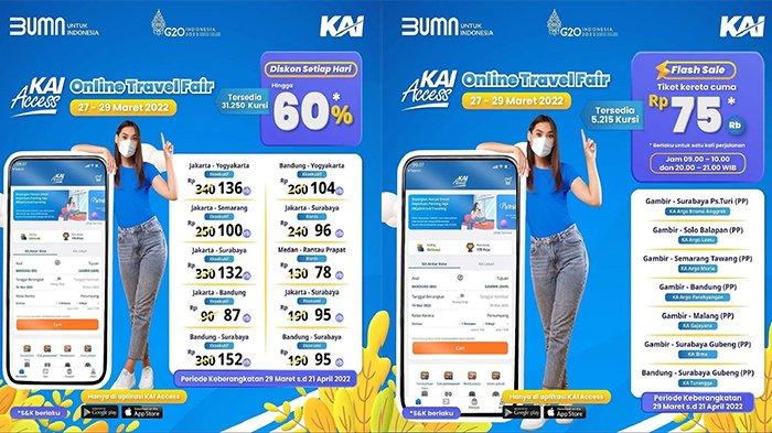 Diskon Tiket Kereta 30 Persen di Tahun Baru