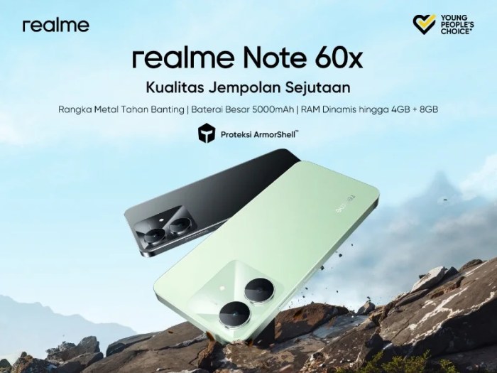 Realme Note 60x