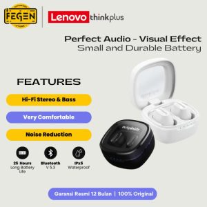 Jual Lenovo thinkplus XT62 True Wireless Earphone Bluetooth 5.3 ...